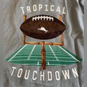 Tommy Bahama Tropical Touchdown Graphic Shirt XXL NWT